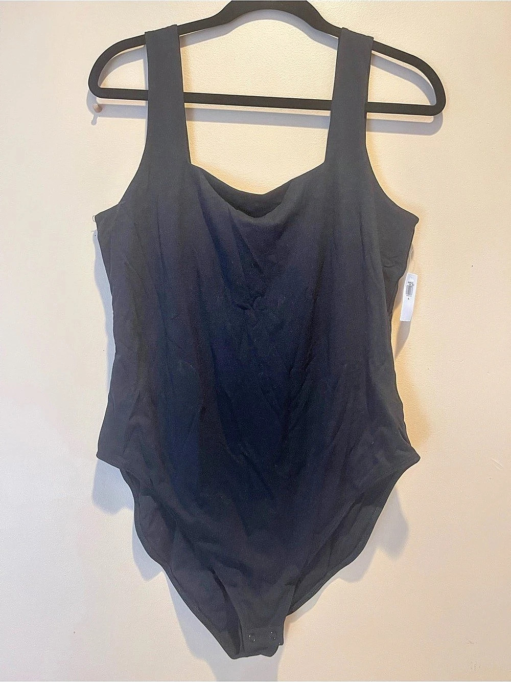 Old Navy Black Bodysuit Size XL NWT